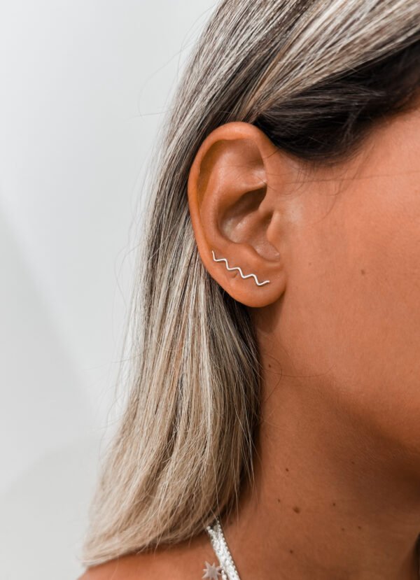 Brinco Ear Cuff Zig Zag - Imagem 5
