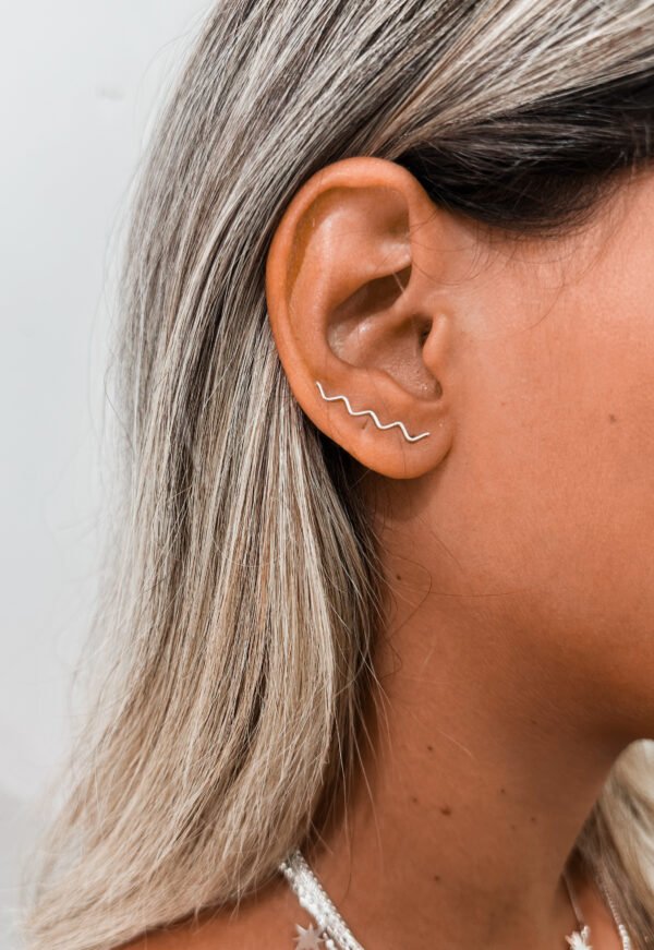 Brinco Ear Cuff Zig Zag - Imagem 3