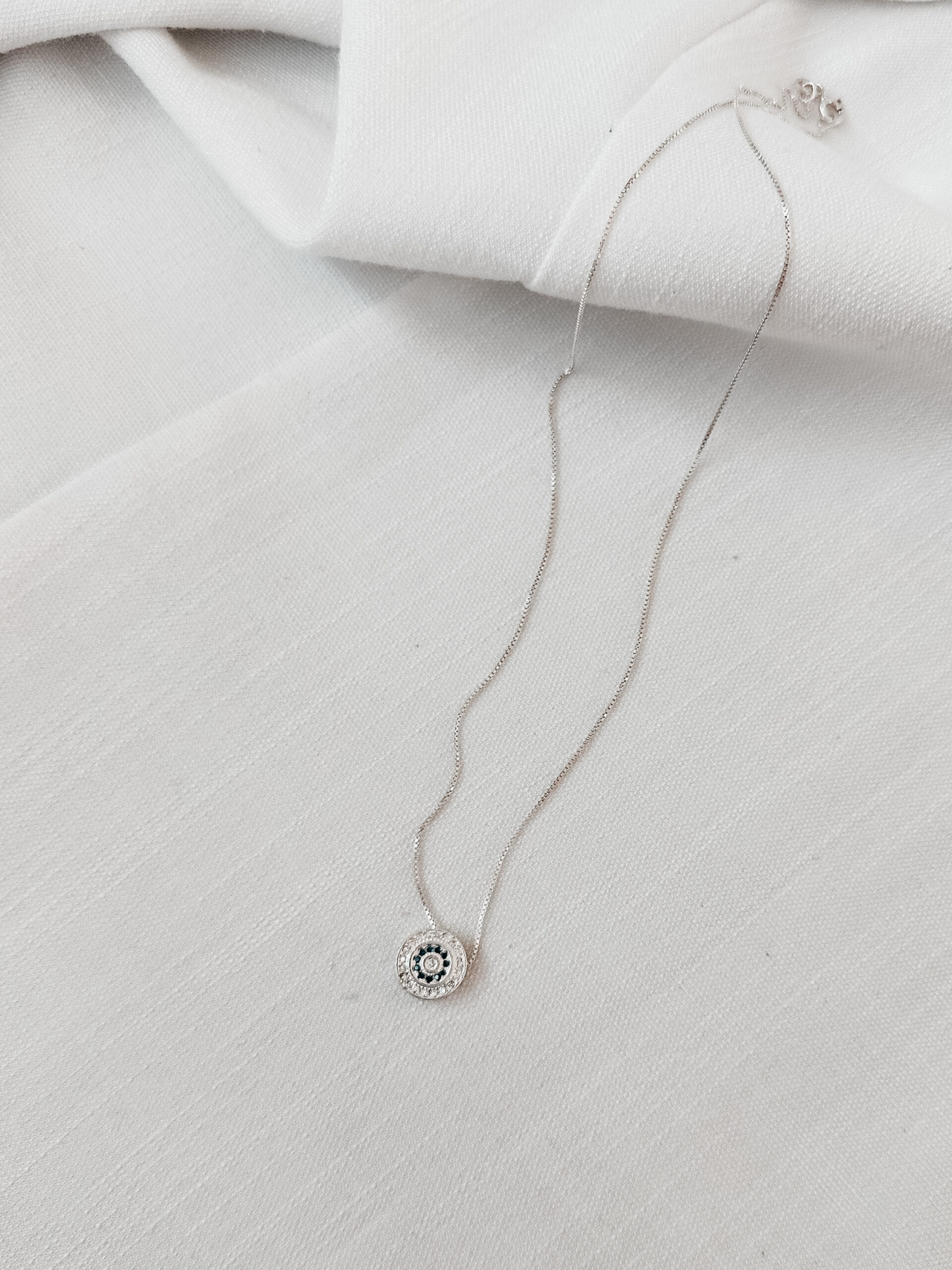 Colar Olho Grego Cravejado - Imagem 2