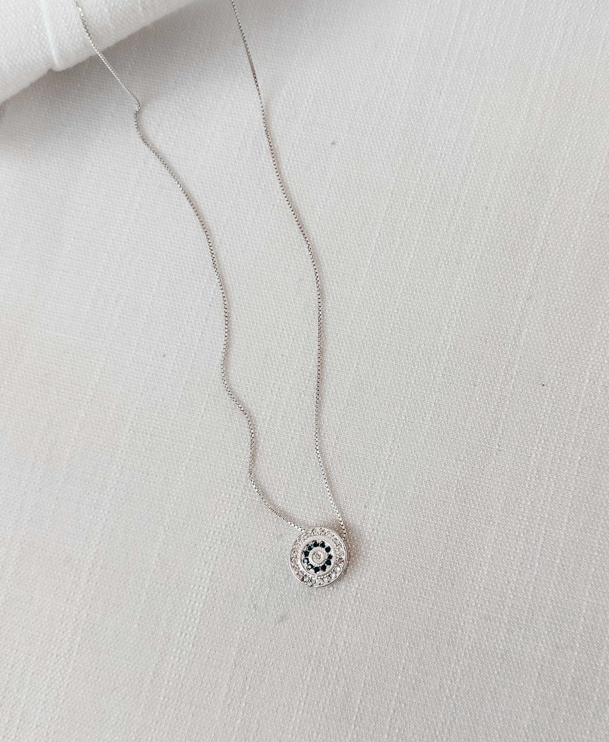 Colar Olho Grego Cravejado