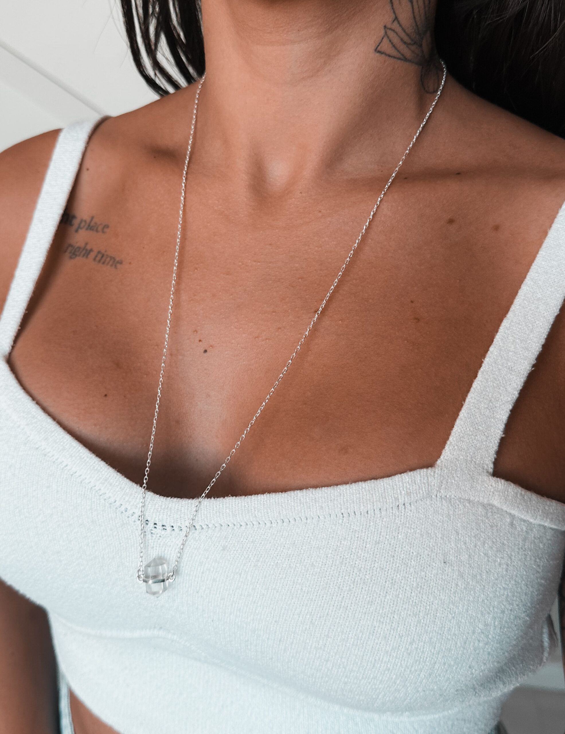 Colar Cristal 60cm - Imagem 3