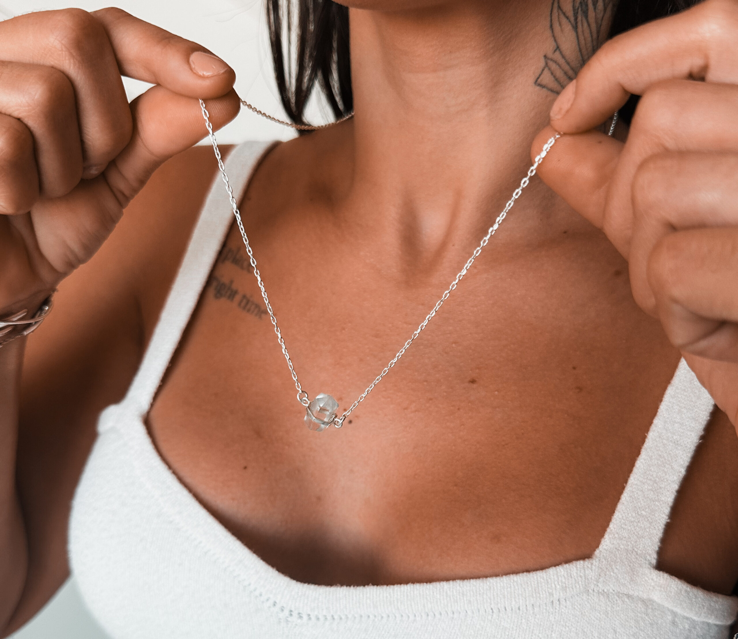 Colar Cristal 60cm - Imagem 2