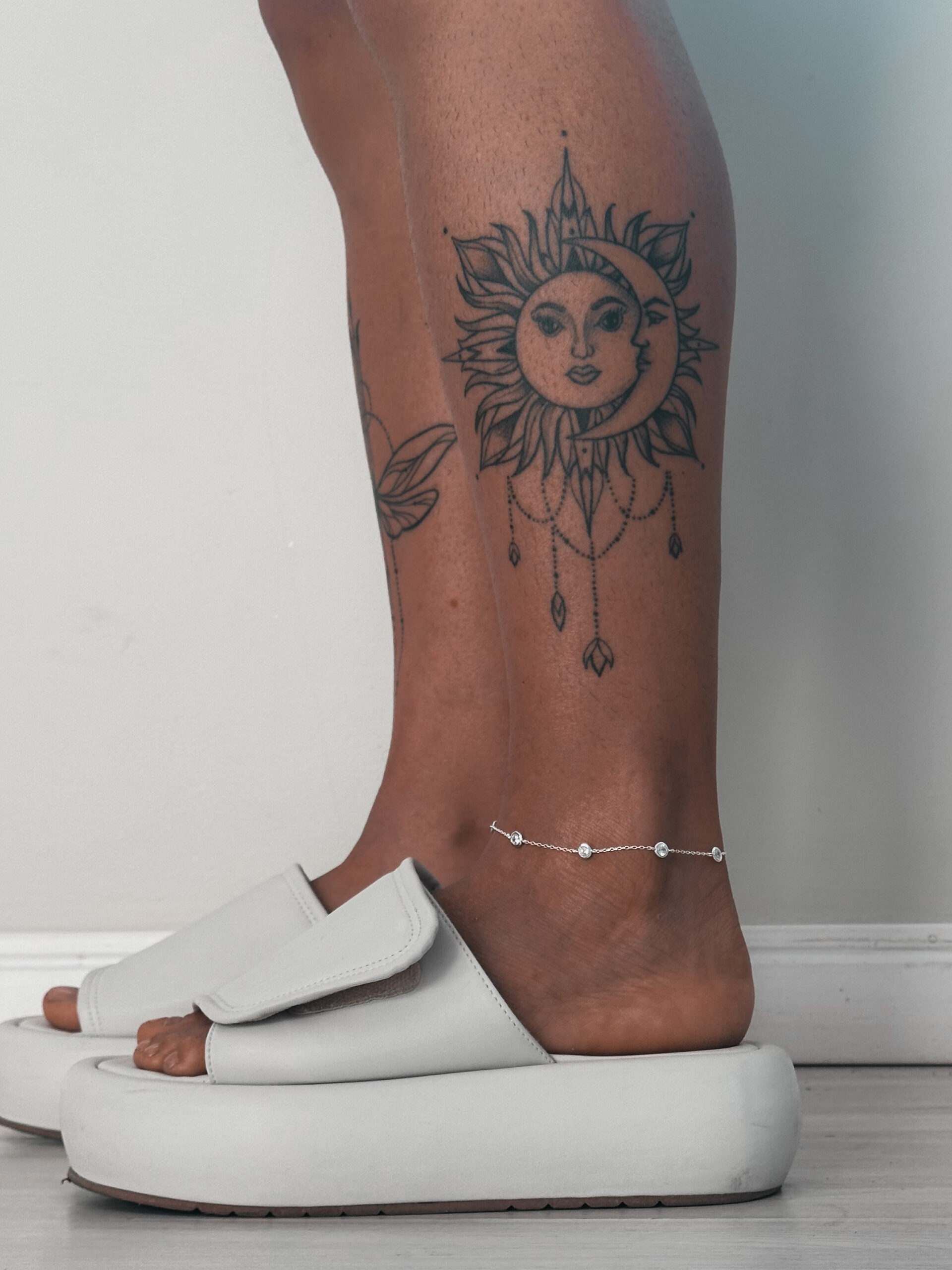 Tornozeleira Brilhos separados