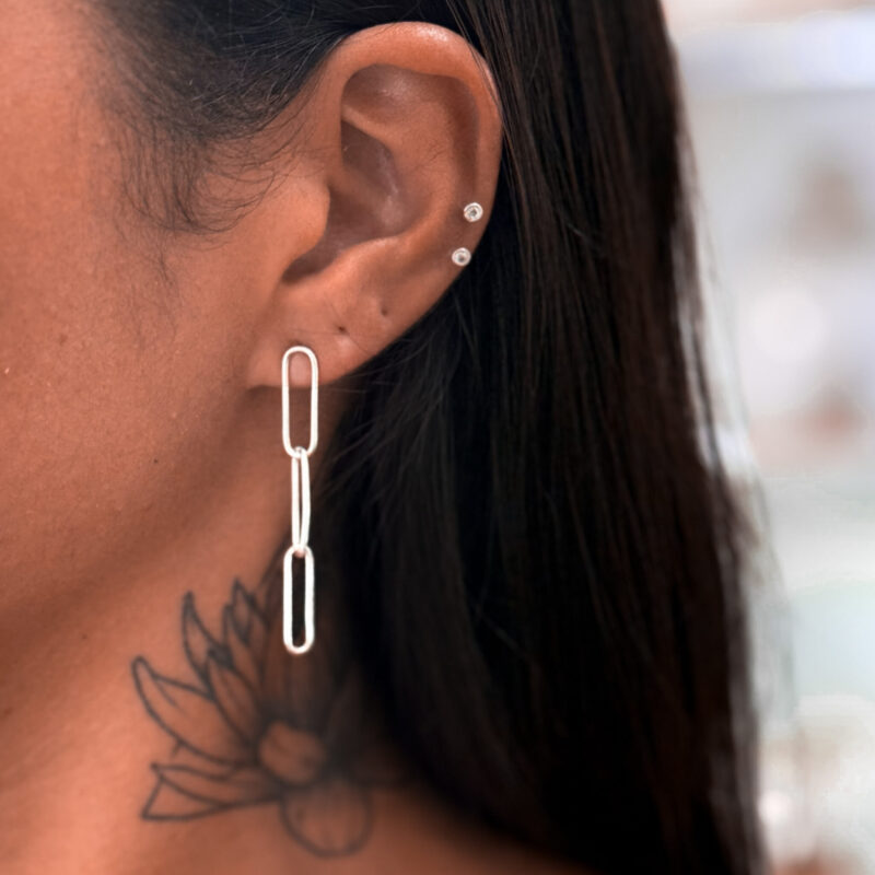 Brinco Cartier Triplo