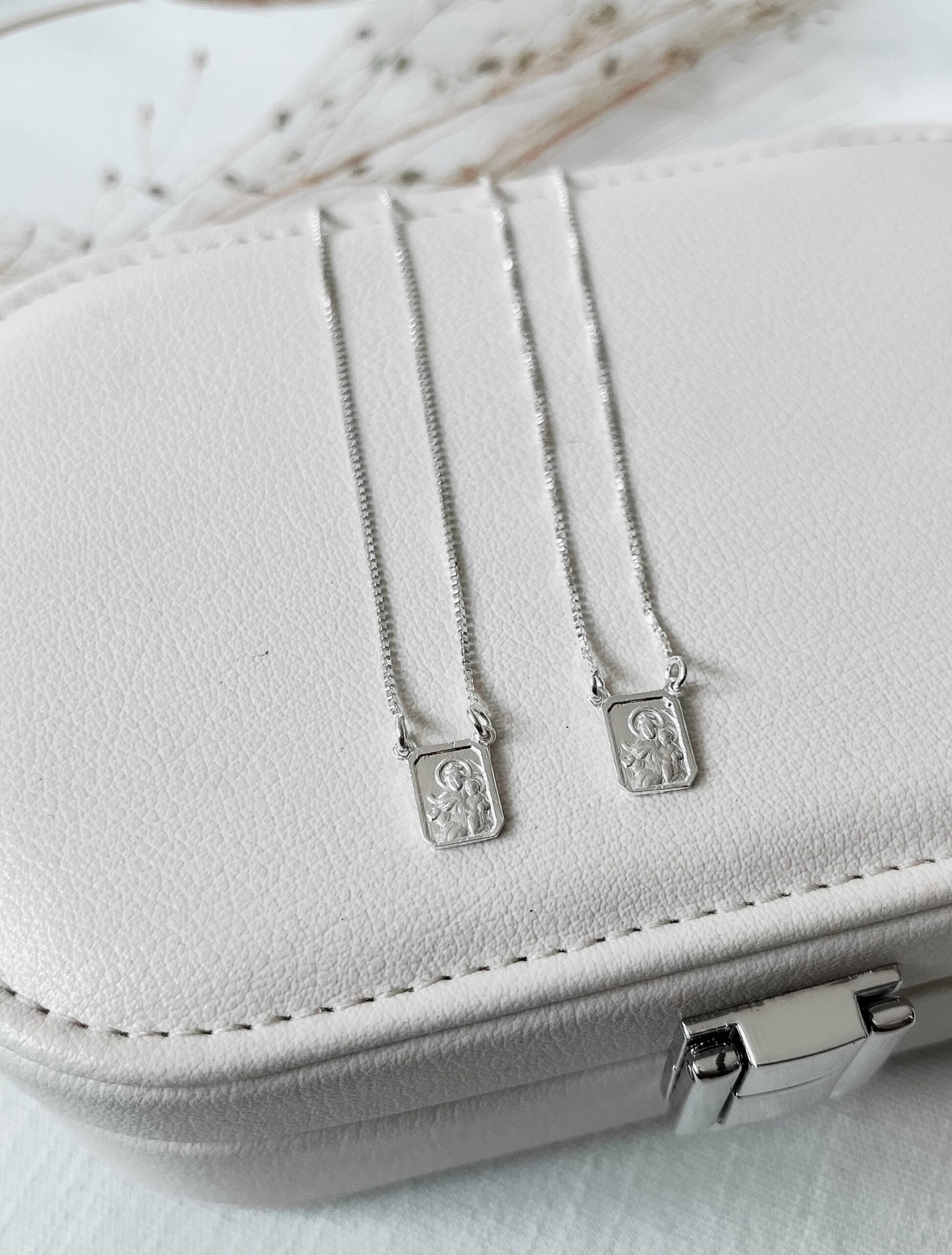 Escapulário Mini Sagrado Coração de Jesus