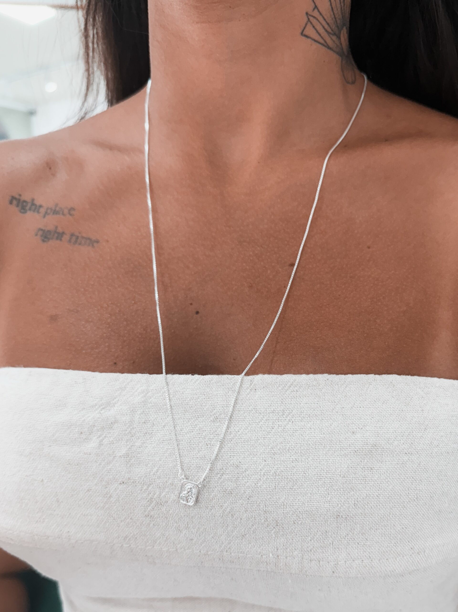 Escapulário Mini Sagrado Coração de Jesus - Imagem 2