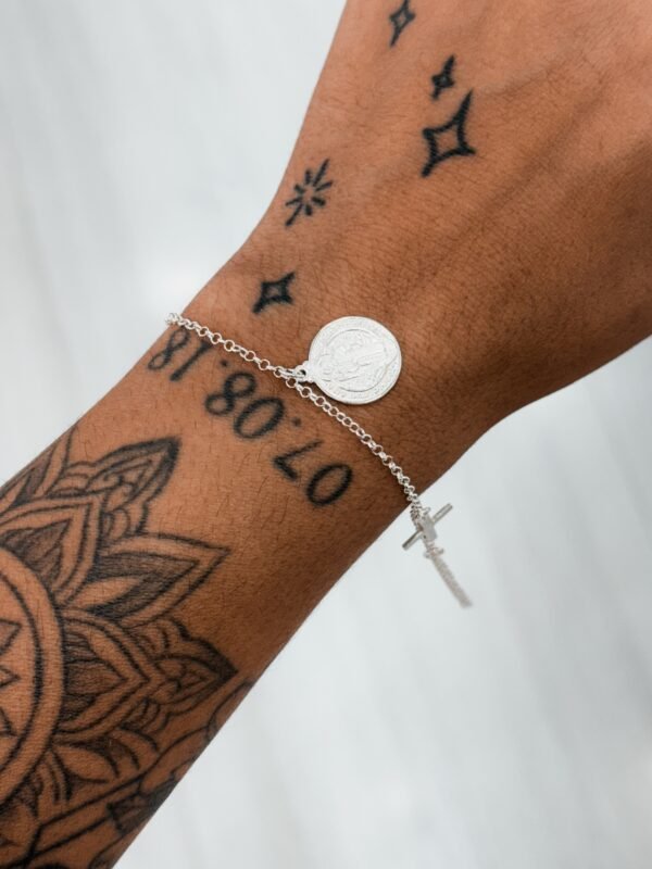 Pulseira São Bento, Cruz e Espirito Santo - Imagem 2