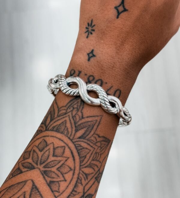 Bracelete Eletroformação Trançado