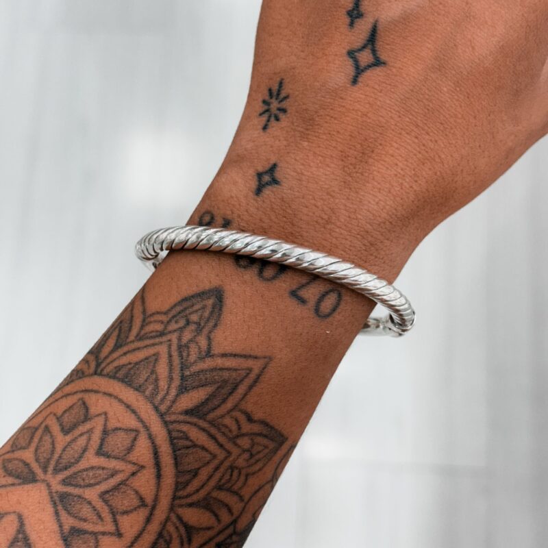 Bracelete Eletroformação Torcido