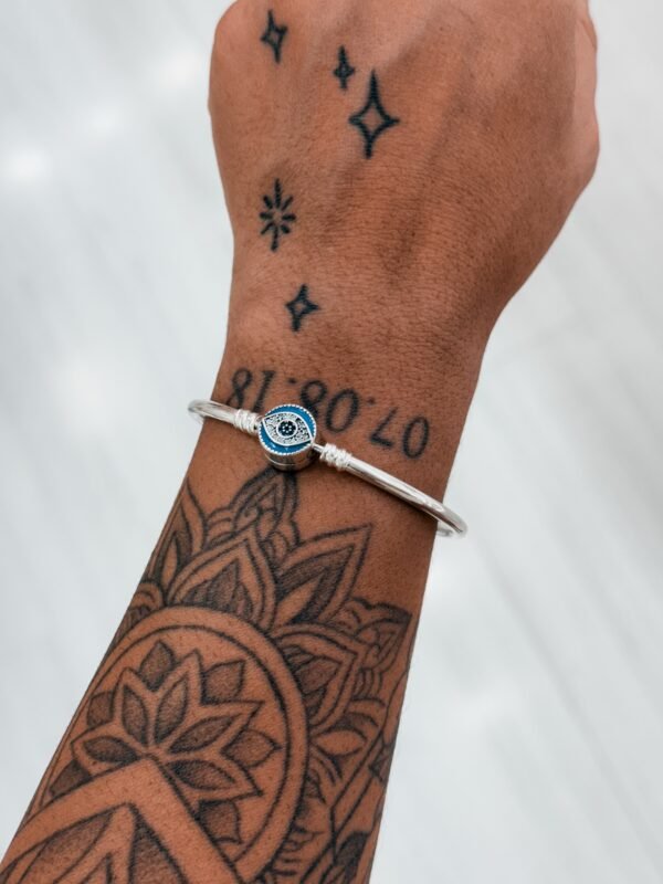 Bracelete Rígido Olho Grego - Imagem 2