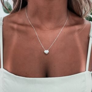 Colar Coração Liso