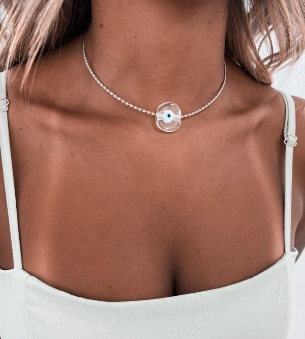 Chocker Aro Olho Grego