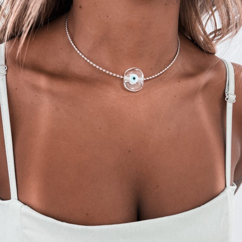 Chocker Aro Olho Grego