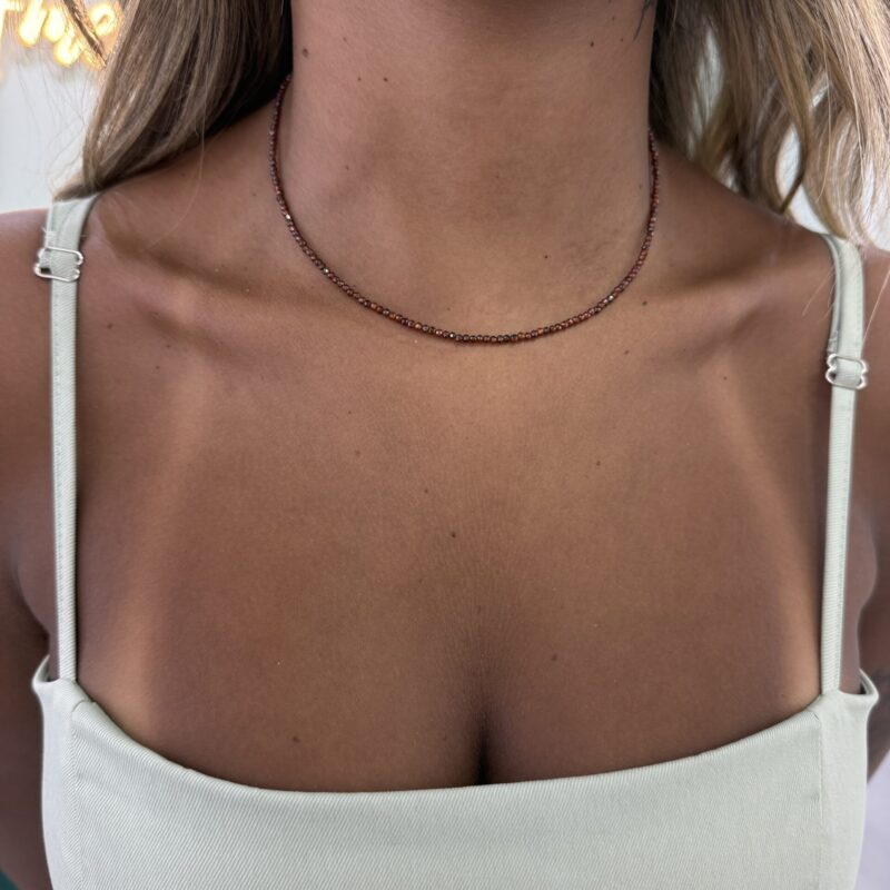 Colar Zircônia Granada