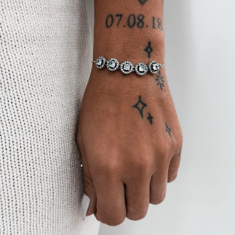 Pulseira Insp. Cravejada