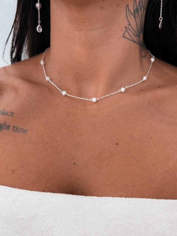 Chocker Pérolas de Água Doce