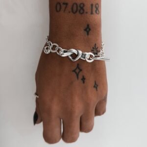 Pulseira Insp. Coração Infinito