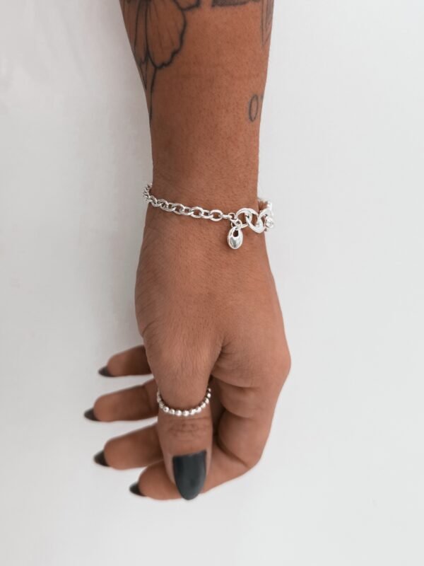 Pulseira Insp. Coração Infinito - Imagem 2