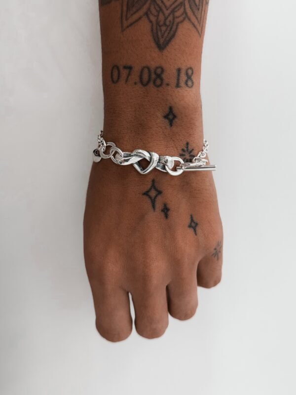 Pulseira Insp. Coração Infinito - Imagem 3