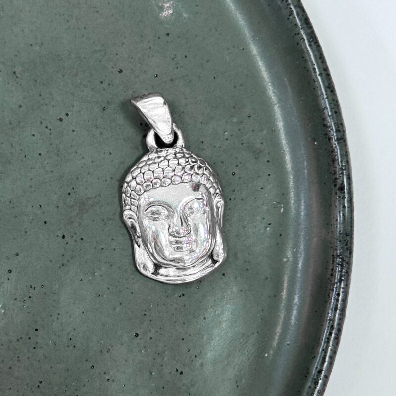 Pingente Rosto Buda Eletroformação