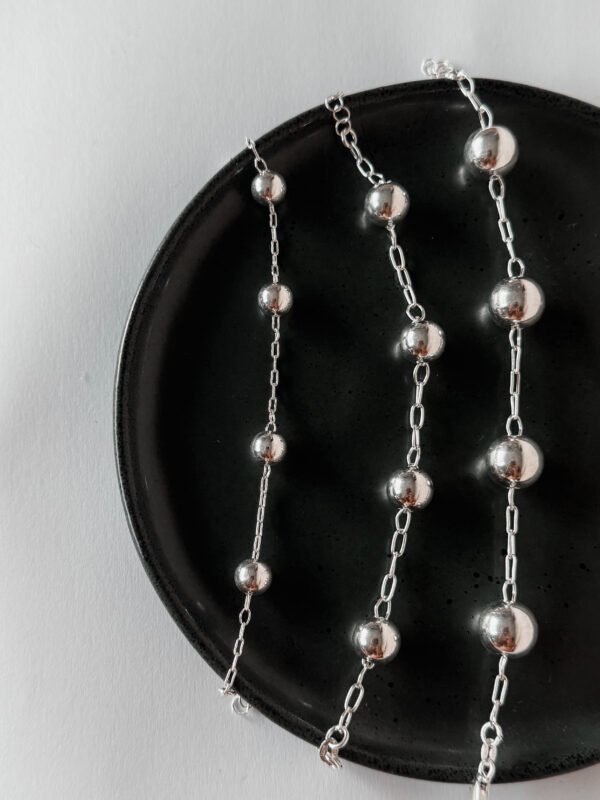 Pulseira Bolas Espaçadas
