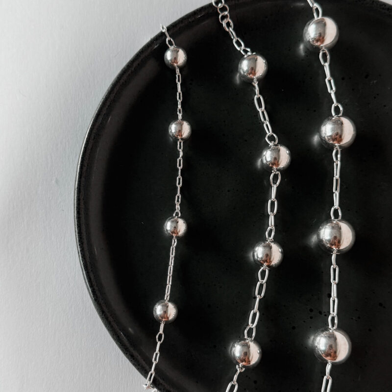 Pulseira Bolas Espaçadas