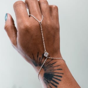 Pulseira Hand Chain Losango