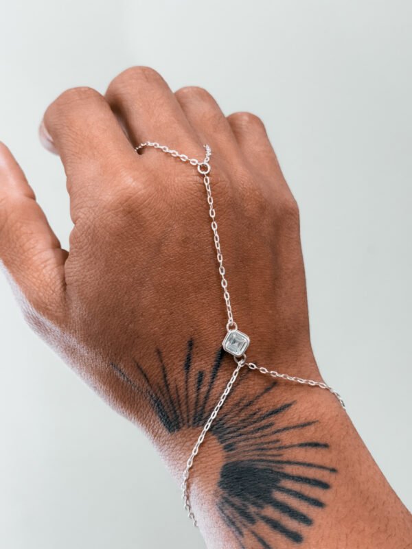 Pulseira Hand Chain Losango - Imagem 3