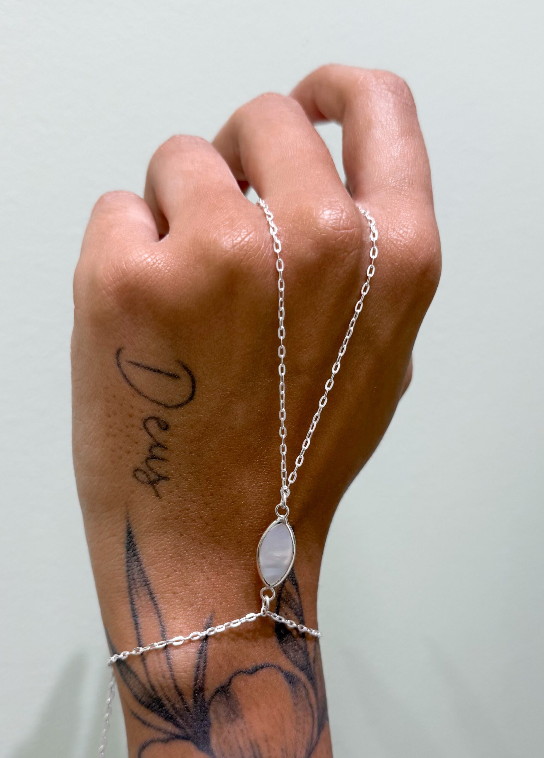 Pulseira Hand Chain Abalone / Madrepérola - Imagem 5