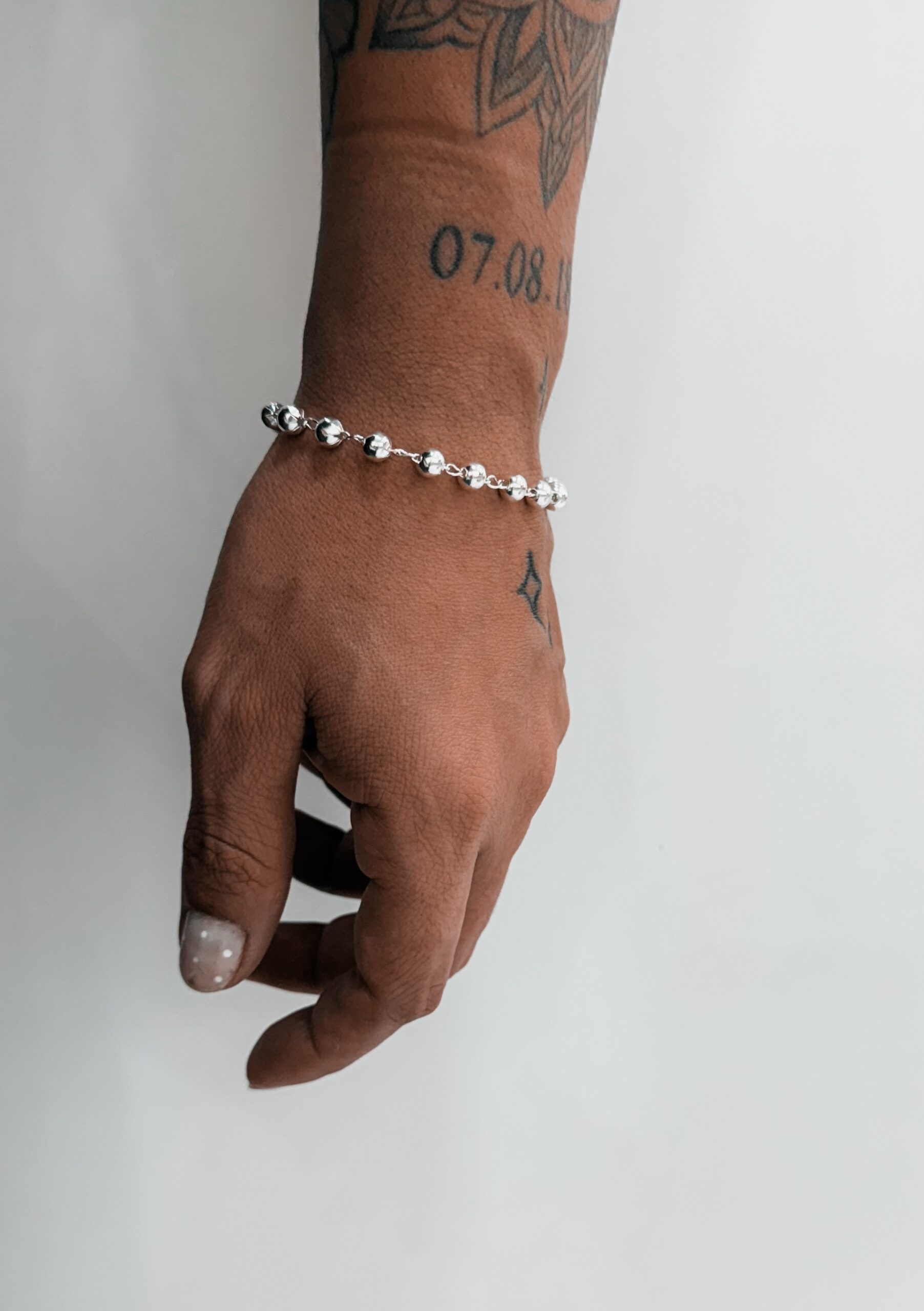 Pulseira Bolinhas 4mm