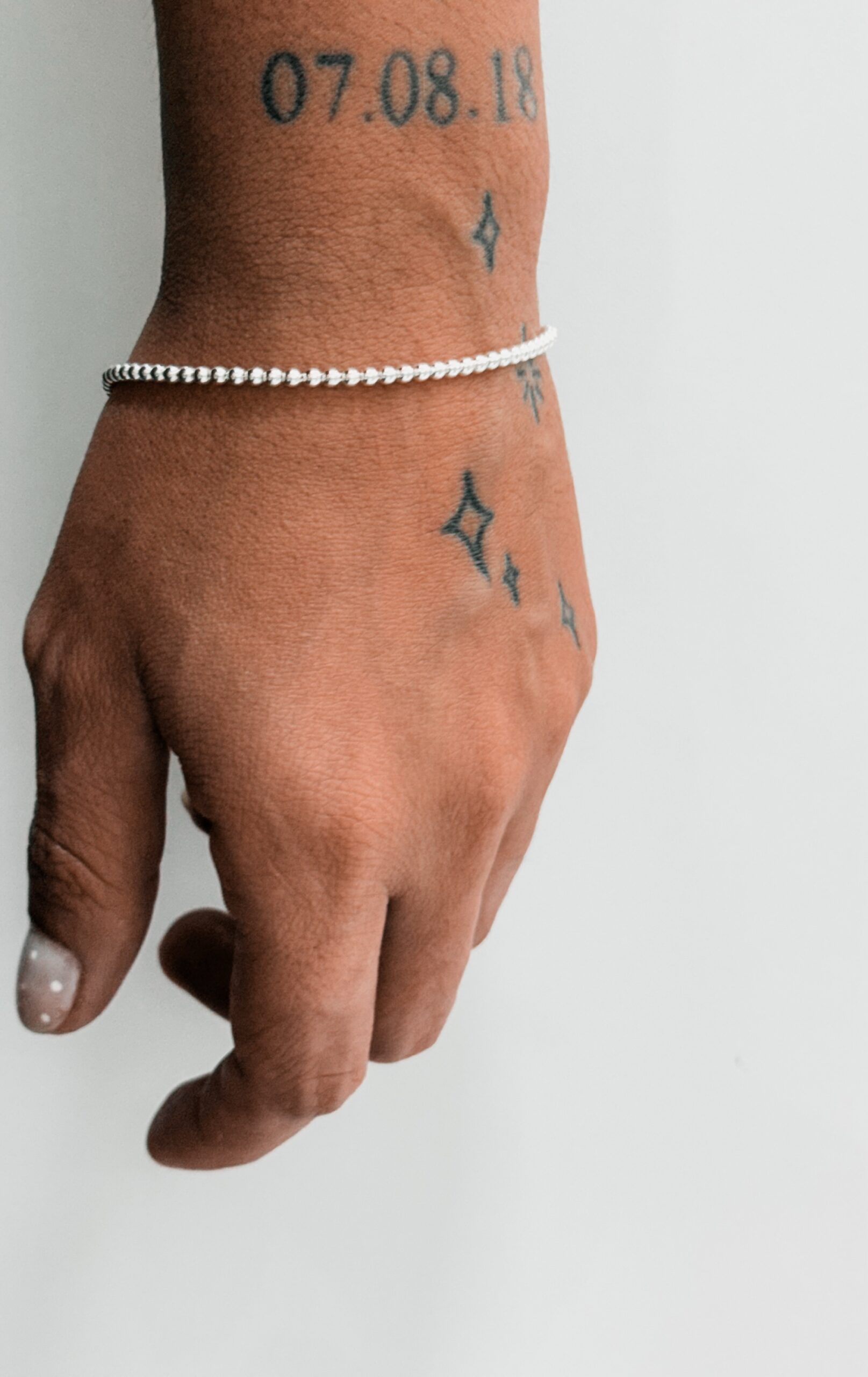 Pulseira Mini Bolinhas 2mm - Imagem 2