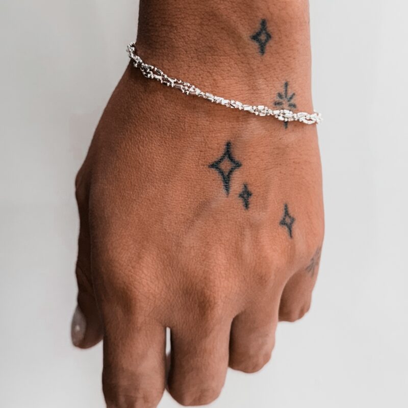 Pulseira Corrente Bolinha Tracinho