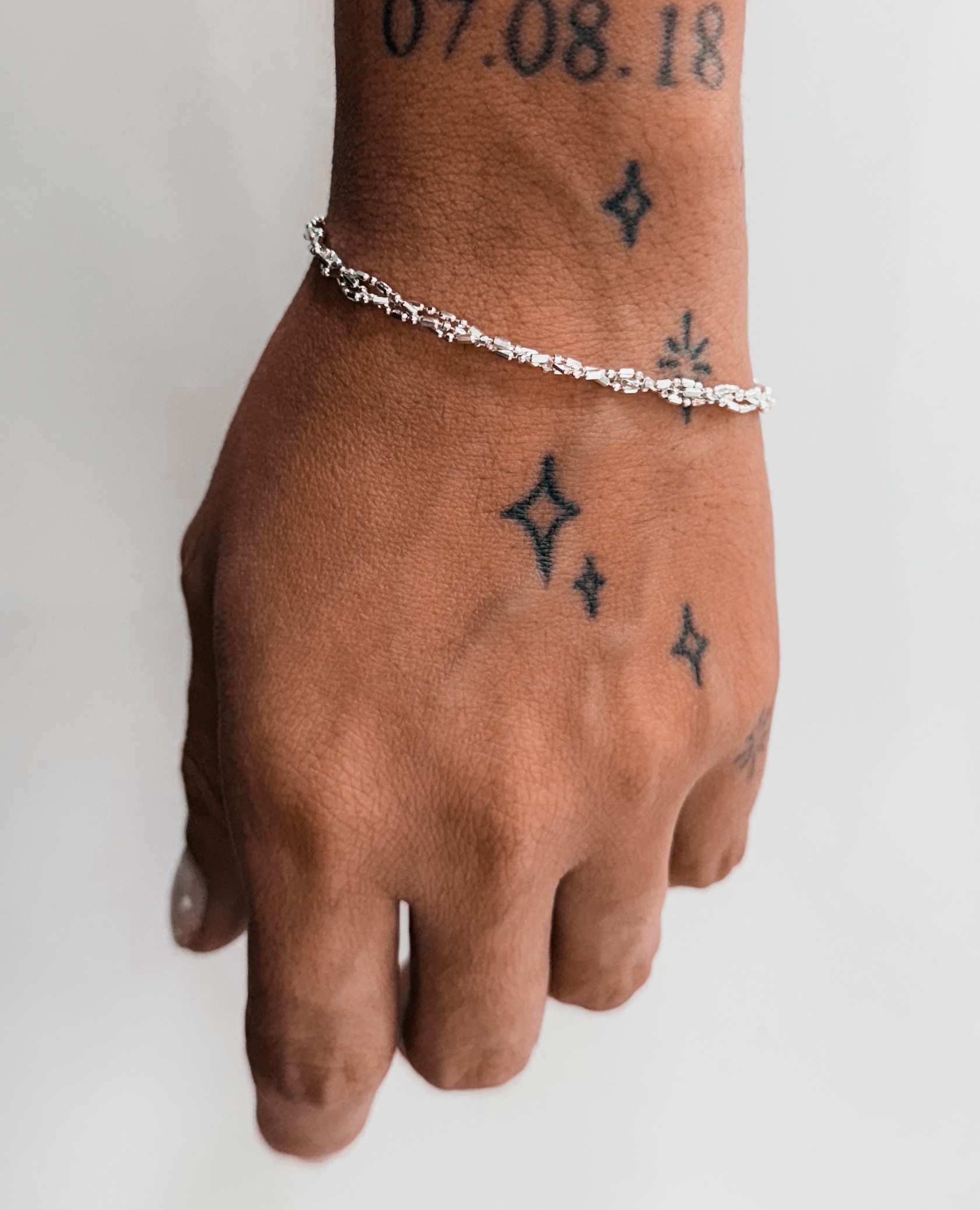 Pulseira Corrente Bolinha Tracinho