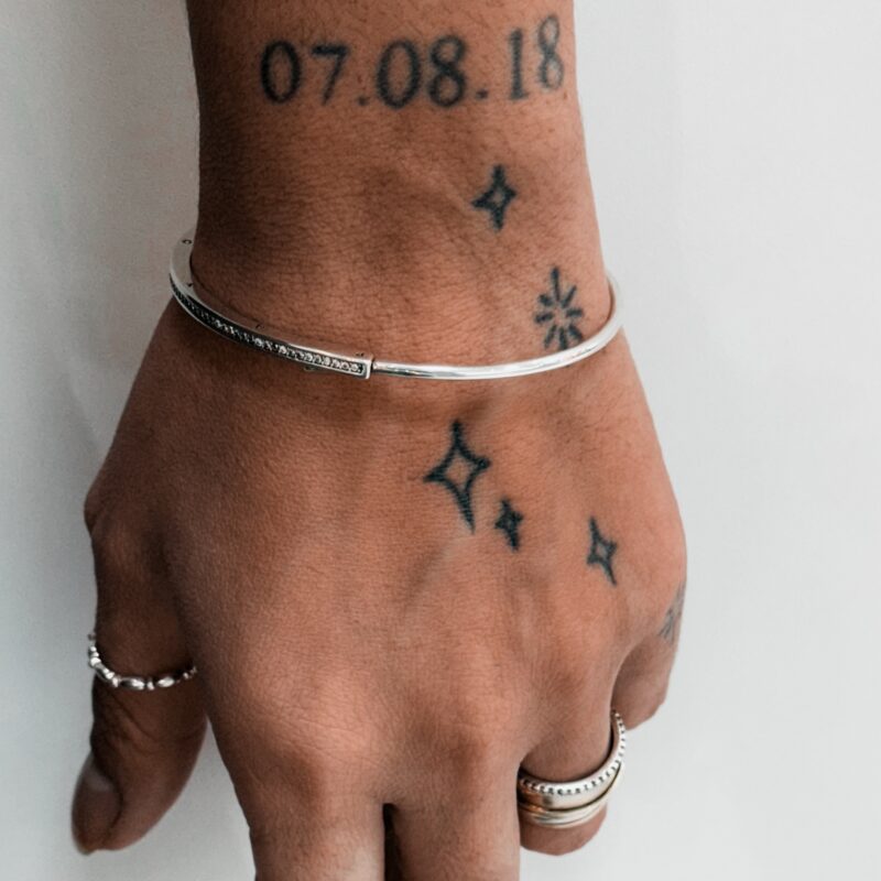 Bracelete Insp. Cravejado