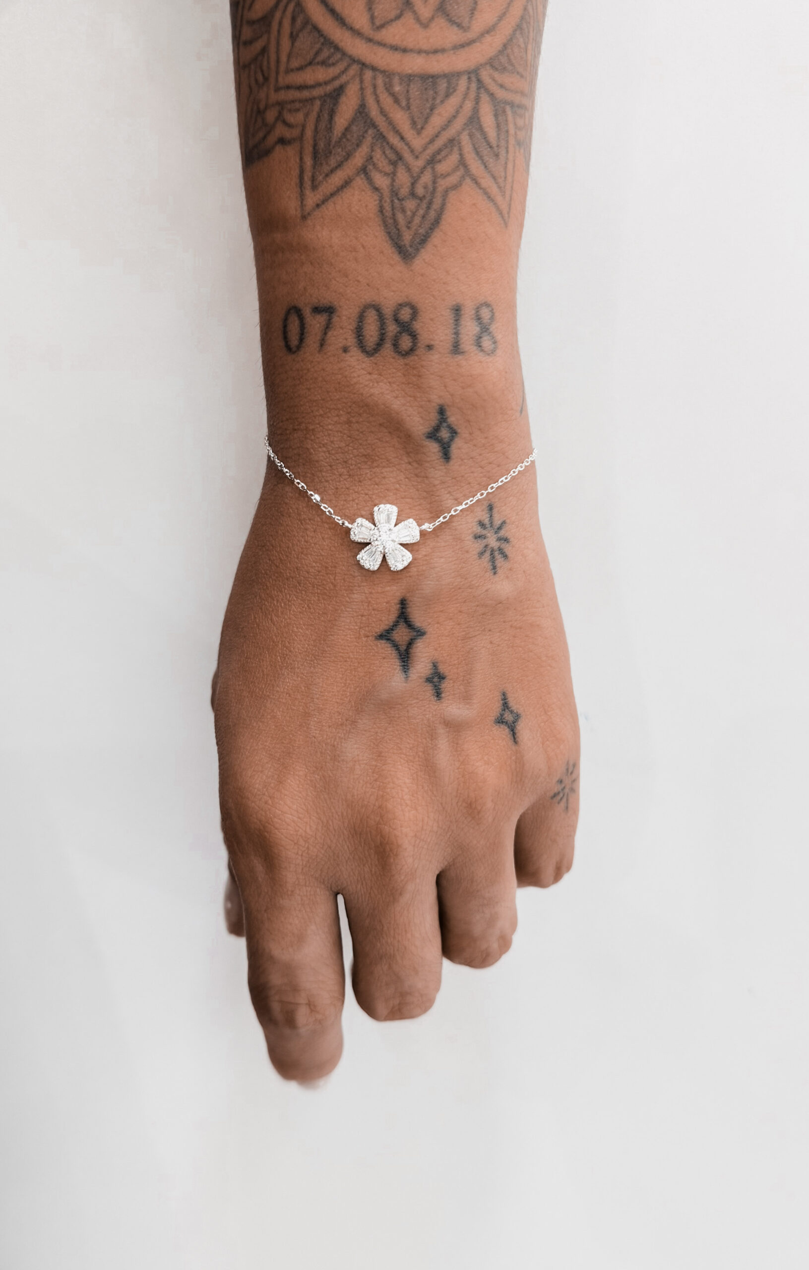 Pulseira Margarida Cravejada - Imagem 2