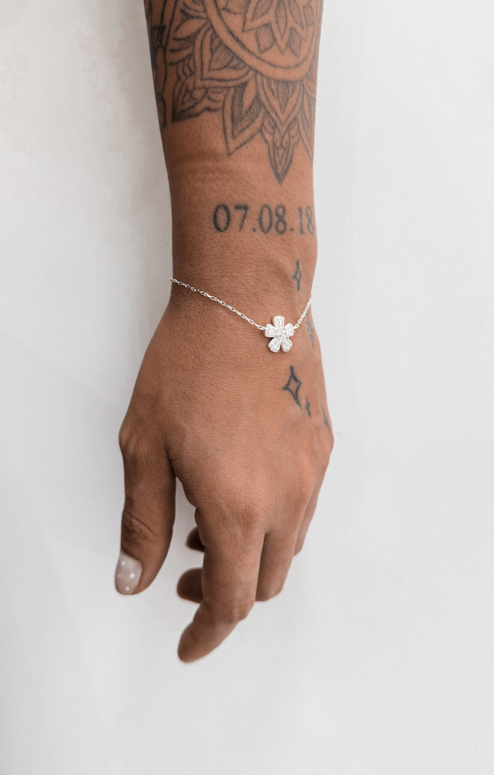 Pulseira Margarida Cravejada - Imagem 3