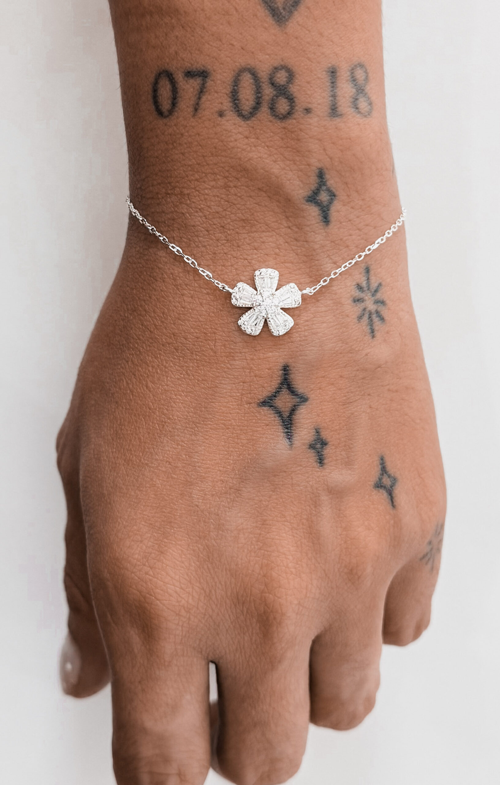 Pulseira Margarida Cravejada