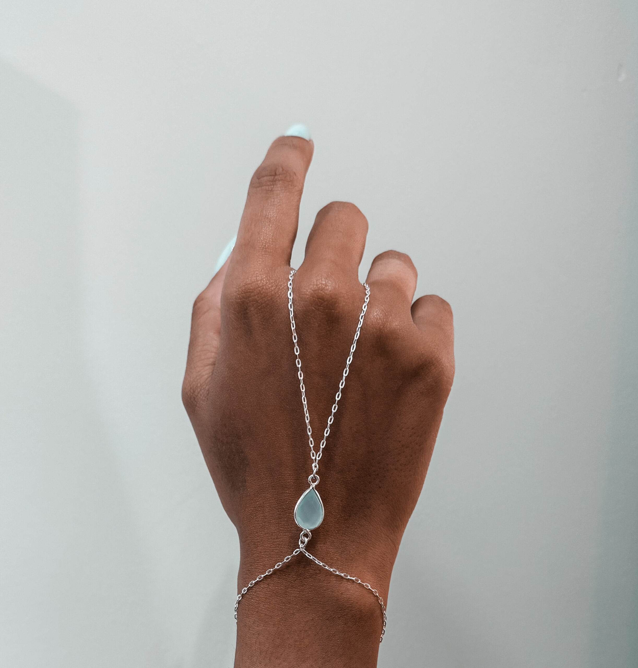 Hand Chain Pedra Natural - Imagem 3