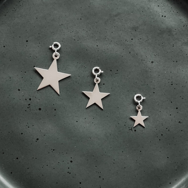 Pingente Estrela P, M e G