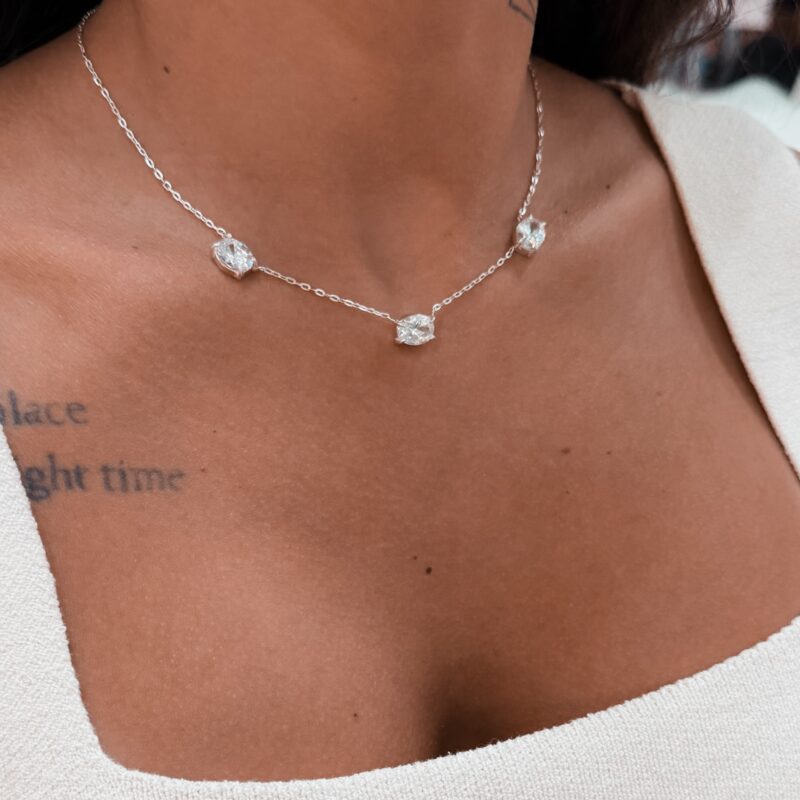 Colar Três Pontos de Luz