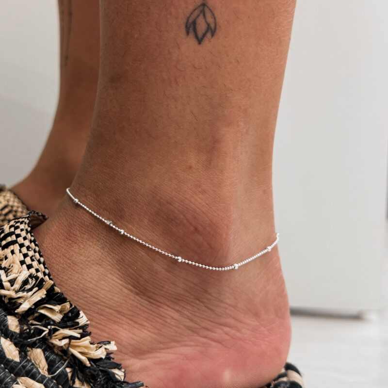 Tornozeleira Mini bolinhas