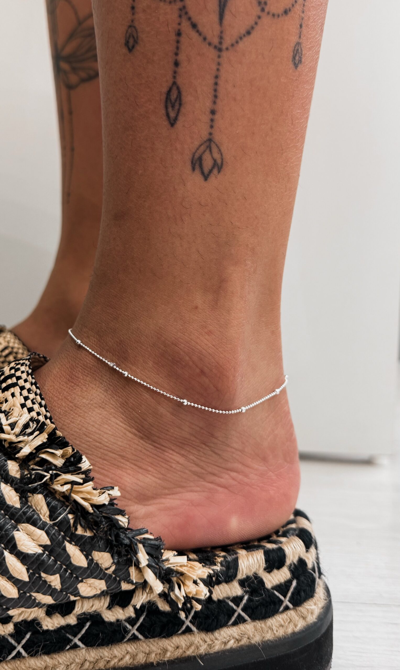 Tornozeleira Mini bolinhas