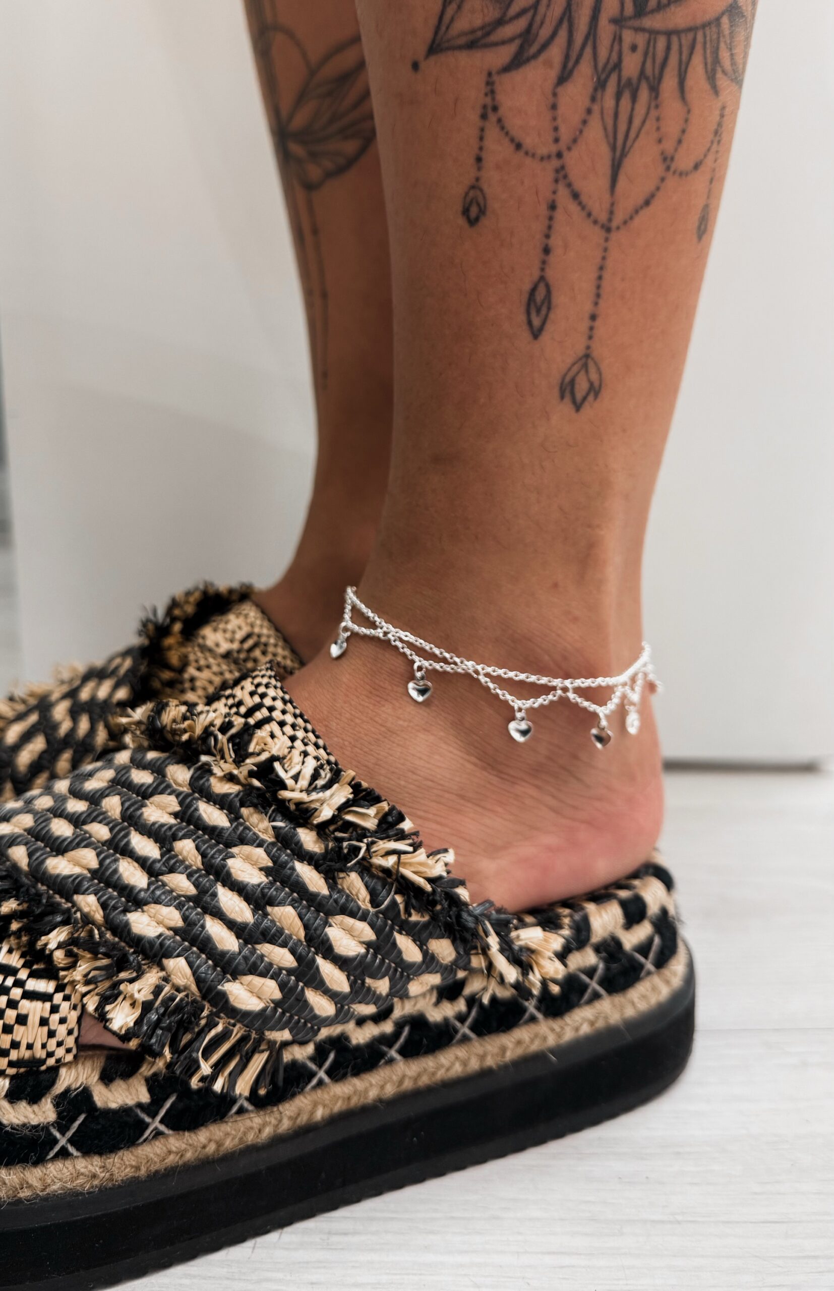 Tornozeleira Indiana Corações