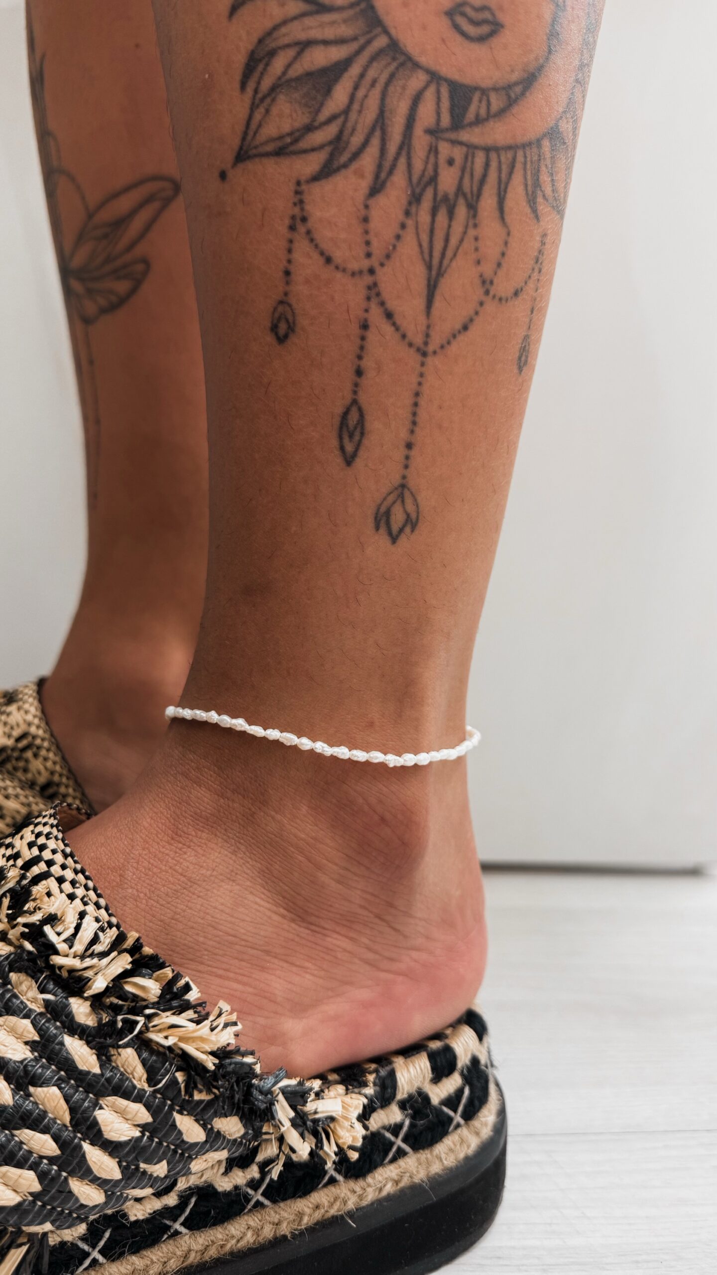 Tornozeleira Pérolas de água doce - Imagem 2