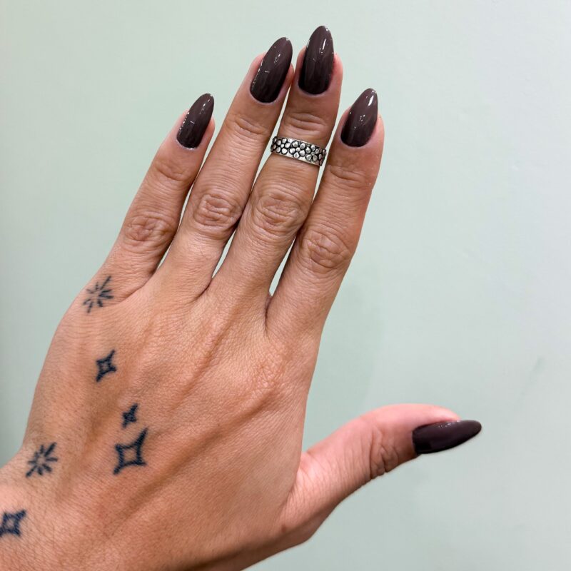 Anel Falange Três Flores