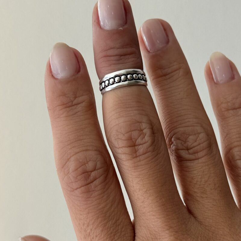 Anel Falange Bolinhas