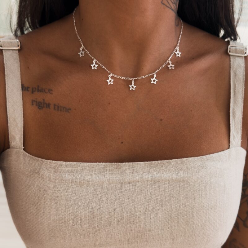 Chocker Estrelas