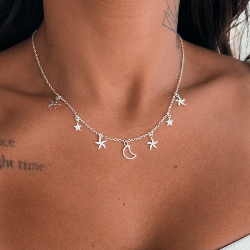 Chocker Lua Estrela